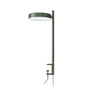 Wästberg - W242 Pastille alu LED lampe à pince c2, vert olive RAL 6003
