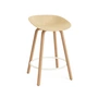 Normann Copenhagen - Mat tabouret de bar 65 cm, hemp / cream