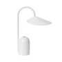 Ferm Living - Arum Lampe de bureau LED rechargeable, blanc
