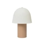 Ferm Living - Frill Lampe LED à accu, blanche / rose