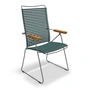 HOUE - CLICK Position Outdoor fauteuil, vert sapin
