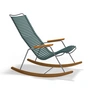 HOUE - CLICK Outdoor Rocking fauteuil à bascule, vert sapin