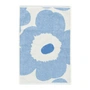 Marimekko - Unikko Serviette d'invité, 30 x 50 cm, cream / sky blue
