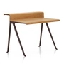 Vitra - Courier Bureau, chêne clair / noir profond