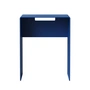 Nichba Design - Tabouret H 45 cm, bleu