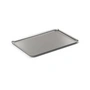 Nichba Design - Plateau de service L, 20 x 30 cm, acier inoxydable
