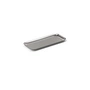 Nichba Design - Plateau de service S, 10 x 22 cm, acier inoxydable