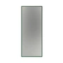 Nichba Design - miroir mural large, 145 x 60 cm, vert mousse