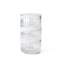 Lyngby Porcelæn - Vase en verre Lyngby, swirl, H 15,5 cm, transparent
