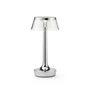 Flos - Bon jour Unplugged Lampe de table à accu, Color Tune, chrome