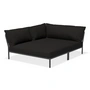 HOUE - Level 2 Cozy Sofa, gauche, dark grey / charcoal