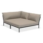 HOUE - Level 2 Cozy Sofa, à droite, dark grey / ash