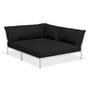 HOUE - Level 2 Cozy Sofa, à droite, muted white / charcoal
