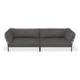 HOUE - Level 2 Set de salon 4, dark grey / dark grey basic
