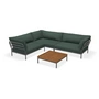 HOUE - Level 2 Set de salon 7, incl. table d'appoint, dark grey / alpine