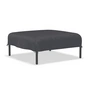 HOUE - Level / Level 2 Housse de protection pour ottoman, noir