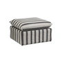 HKliving - Nomad canapé, pouf, Rocco / chalkstripe
