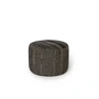 nanimarquina - Wabisabi Pouf, Ø 60 x H 43 cm, moyen, anthracite