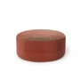 nanimarquina - Shade 1A Outdoor -Pouf, large, Ø 90 x 40 cm, rouge