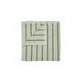 Blomus - Arto Serviette de bain, 100 x 50 cm, desert sage / agave green