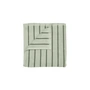 Blomus - Arto Serviette de bain, 100 x 50 cm, desert sage / agave green