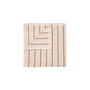 Blomus - Arto Serviette de bain, 100 x 50 cm, moonbeam / amber brown