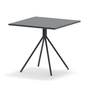 Vermobil - Table Twist, 80 x 80 cm, anthracite