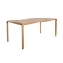 Zuiver - Storm Table de salle à manger 160 x 90 cm, frêne
