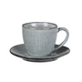 Broste Copenhagen - Nordic Sea Tasse avec soucoupe, 150 ml, soft blue