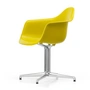 Vitra - Eames Plastic Armchair DAL RE, poli / moutarde (patins en feutre basic dark)