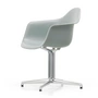 Vitra - Eames Plastic Armchair DAL RE, poli / gris clair (patins en feutre basic dark)