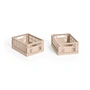 HAY - Colour Crate Panier Mini, 17 x 13 cm, powder, recycled (set de 2)