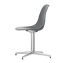 Vitra - Eames Plastic Side Chair DSL RE, poli / gris granit (patins en feutre basic dark)