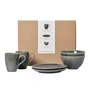 Broste Copenhagen - Nordic Sand Set de vaisselle pour le petit déjeuner, (6 pièces)