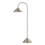 Frandsen - Grasp Lampadaire LED à accu, H 72 cm, acier inoxydable brossé