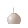 Frandsen - Ball Lampe suspendue verre Ø 25 cm, sand grey