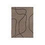 Mette Ditmer - Shadow Tapis, 100 x 140 cm, marron