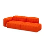 OUT Objekte unserer Tage - Henn Canapé 10, 245 x 105 cm, orange pur (Vidar 4 0542 by Kvadrat / Raf Simons)