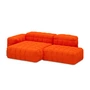 OUT Objekte unserer Tage - Canapé Henn 02, 245 x 140 cm, orange pur (Vidar 4 0542 by Kvadrat / Raf Simons)