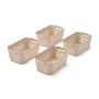LIEWOOD - Panier Makeeva, Mini, sandy (lot de 4)