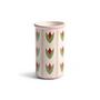& klevering - Patch Vase, Tulipe, Ø 11,5 x 19,5 cm, multicolore