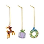 & klevering - Merry Ornament #1, multicolore (set de 3)