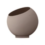 AYTM - Globe Pot de fleurs, Ø 43 x H 37,4 cm, taupe / taupe