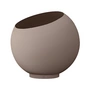 AYTM - Globe Pot de fleurs, Ø 60 x H 50 cm, taupe / taupe