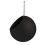AYTM - Globe Pot de fleurs suspendu Ø 21 cm, noir / noir