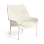 HAY - O2 Lounge Chair, eggshell / cream (Lift) (Patins en feutre)