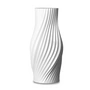 Lyngby Porcelæn - Twist Vase H 31 cm, blanc