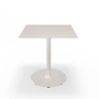 HOUE - Pico table de jardin, 70 x 70 cm, piétement rond, muted white