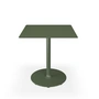 HOUE - Pico table de jardin, 70 x 70 cm, piétement rond, vert olive