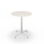 HOUE - Pico table de jardin, Ø 64 cm, piétement 4 étoiles, muted white